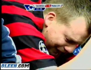 اهداف مباراة سوينزي سيتي - مانشستر سيتي