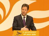 Nick Clegg: NHS bill is for 'patients not profits'
