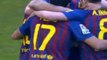 Racing Santander 0.1 FC Barcelona : Messi Goal