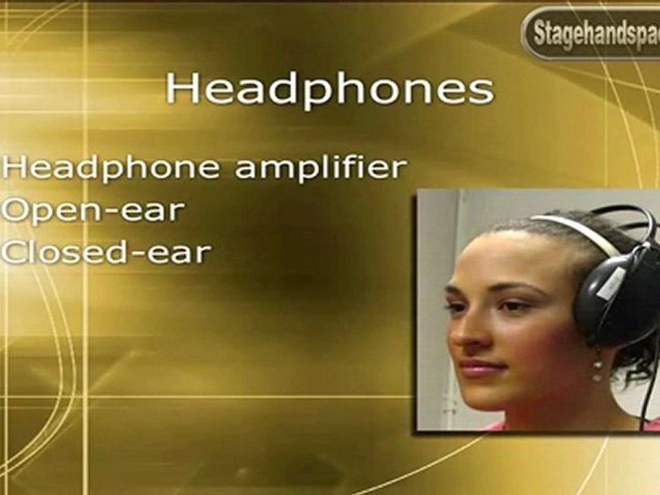 Stagehand TV-Audio Basics-03. Workstations-Equipment