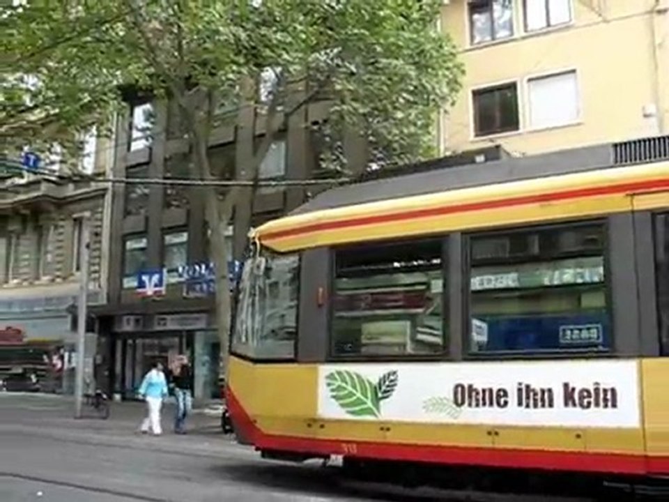 Karlsruhe, Allemagne : compilation tramway