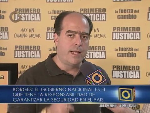 Primero Justicia rechaza hechos violentos en el 23 de Enero