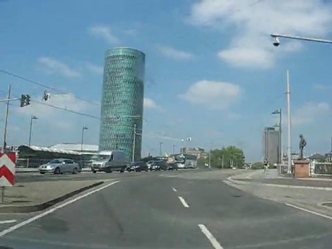 Francfort, Allemagne : gratte-ciel