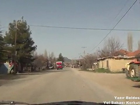 Yazır Beldesi Doğası ve Yol Sahası Korkuteli/Antalya