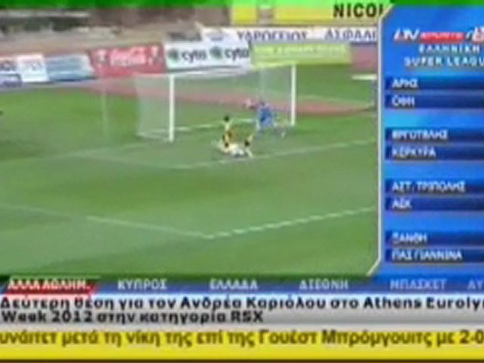 ΑΕΚ-Ανόρθωση 1-1: Γκολ και φάσεις (24η αγ.)