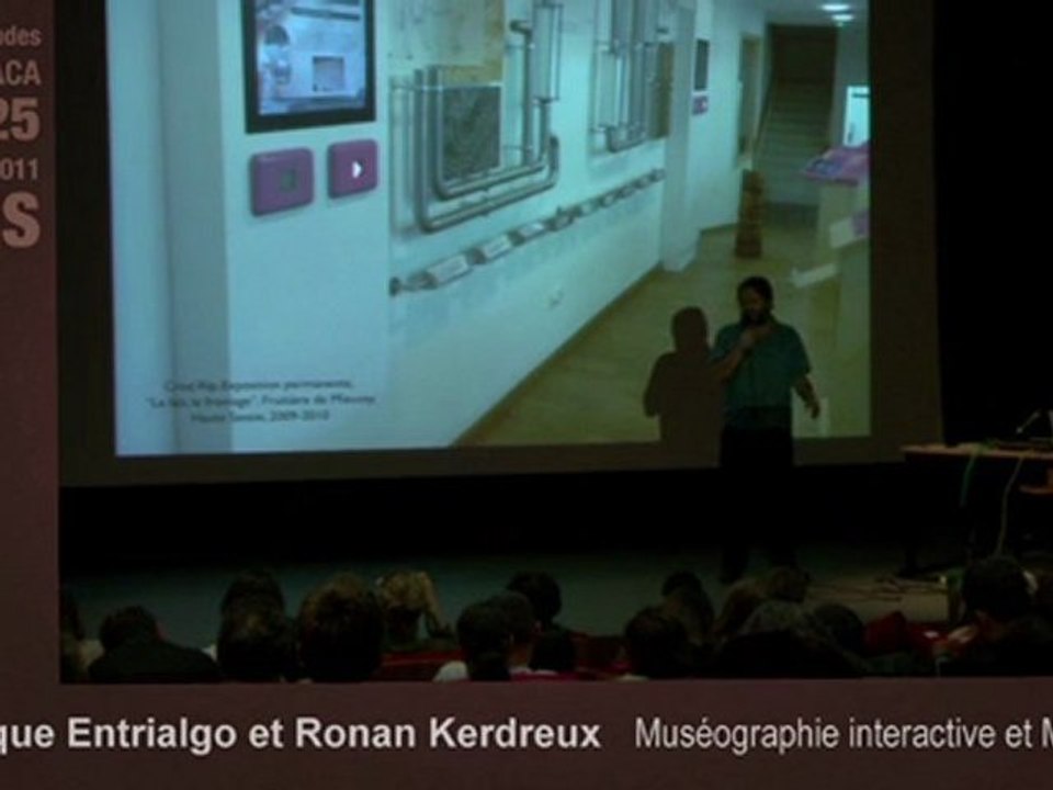 Frédérique Entrialgo et Ronan Kerdreux Muséographie interactive et Métadesign. Intervention durant les journée d'études de l'AGCCPF PACA "Jeu Vidéo, Création Transmédia : Nouvelles Formes d