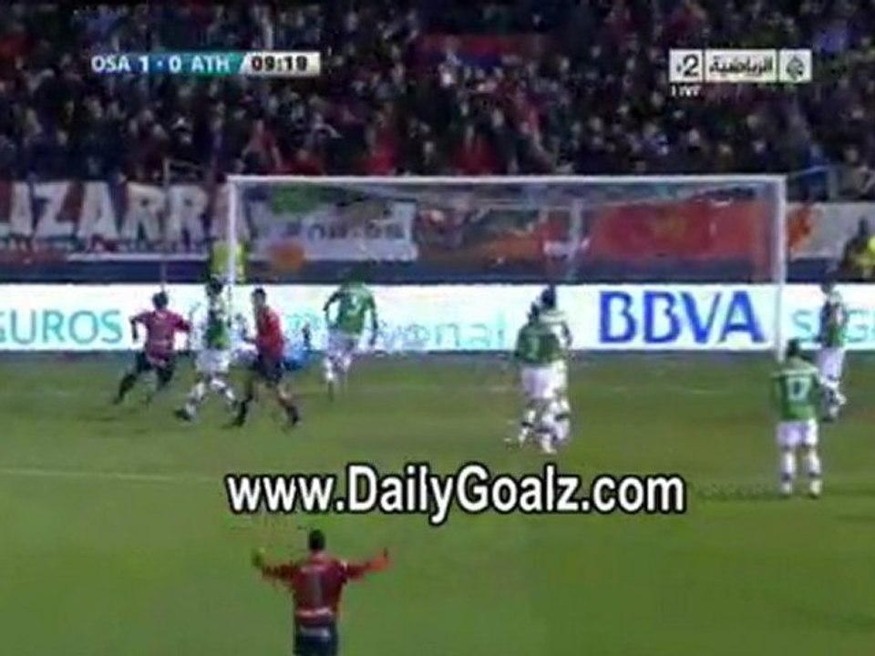 Ander Iturraspe own goal vs Osasuna