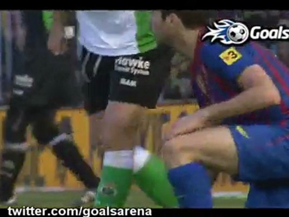 Racing Santander 0-2 Barcelona Highlights