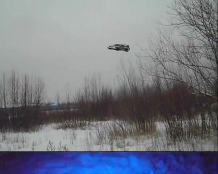 Une DeLorean volante de Retour vers le Futur