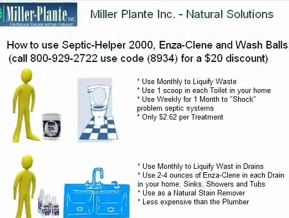 Miller Plante Inc Septic Helper 2000 Video Dailymotion