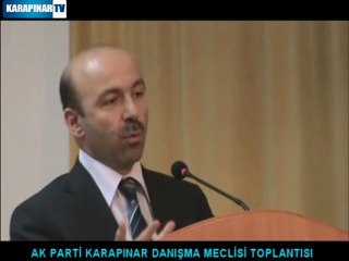 KARAPINAR AK PARTİ DANIŞMA MECLİSİ TOPLANTISI 2