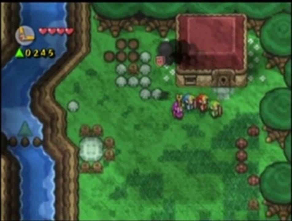 Zelda Four Swords Adventures - Niveau 1-1 : Lac Hylia