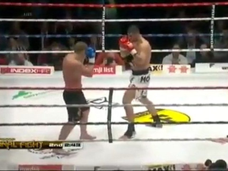 K1 --  Daniel Ghita (Romania)  bate K.O.3   Sergei Lascenko (Ukraine)