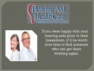 Should I Fix My Hearing Aid Sun City CA