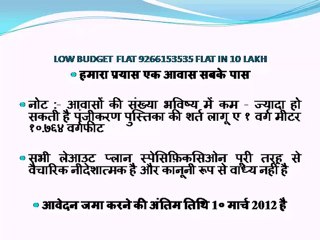 LOW BUDGET FLAT 9266153535 FLAT IN 10 LAKH