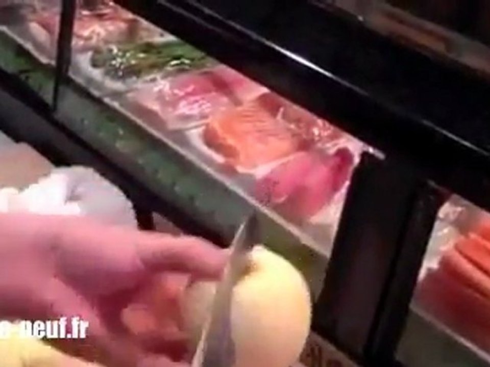 Eplucher une pomme comme un chef