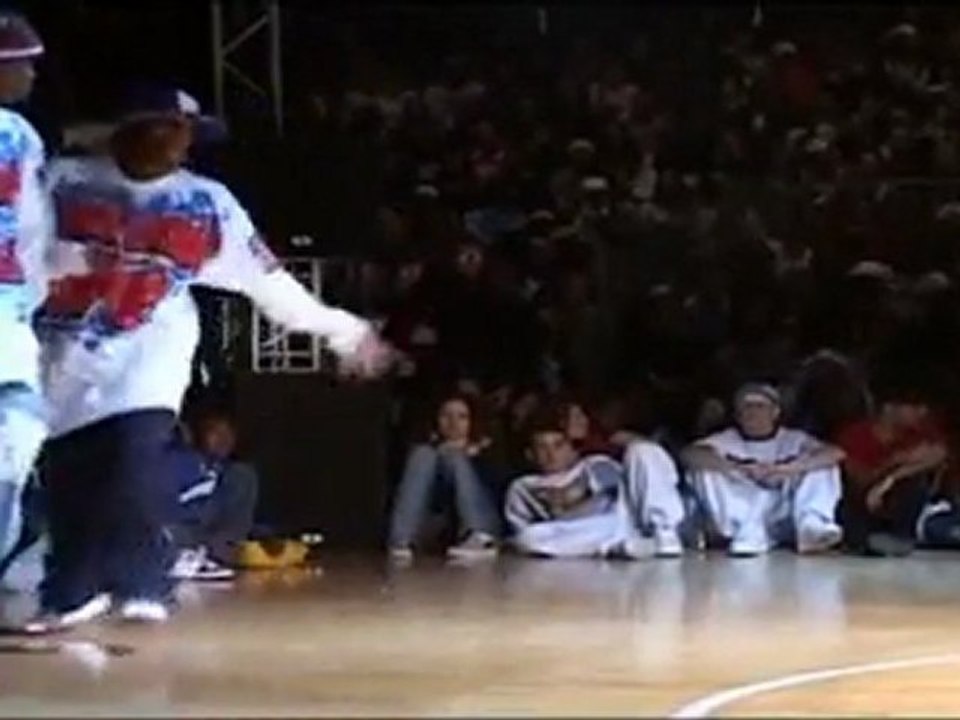 P Fly & crew in new style hip hop dance battle