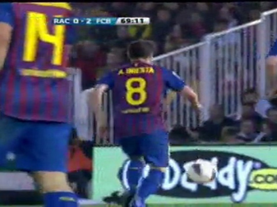 Racing Santander vs Barcelona 0-2 | 2nd half Highlights