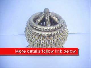 3D Origami Incense Burner