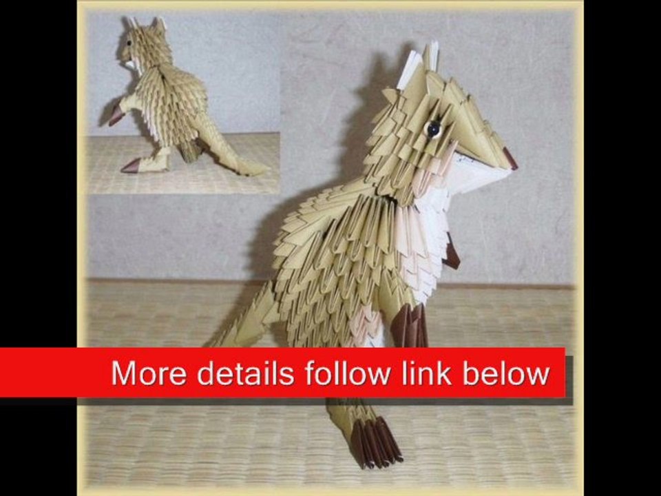 3D Origami Kangaroo