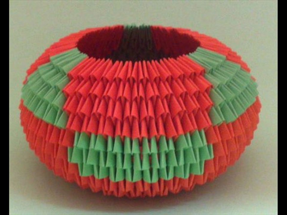 3D Origami Large Bowl