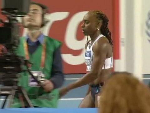 60м 2 Полуфинал Женщины - Чемпионат Мира в помещении Стамбул 2012