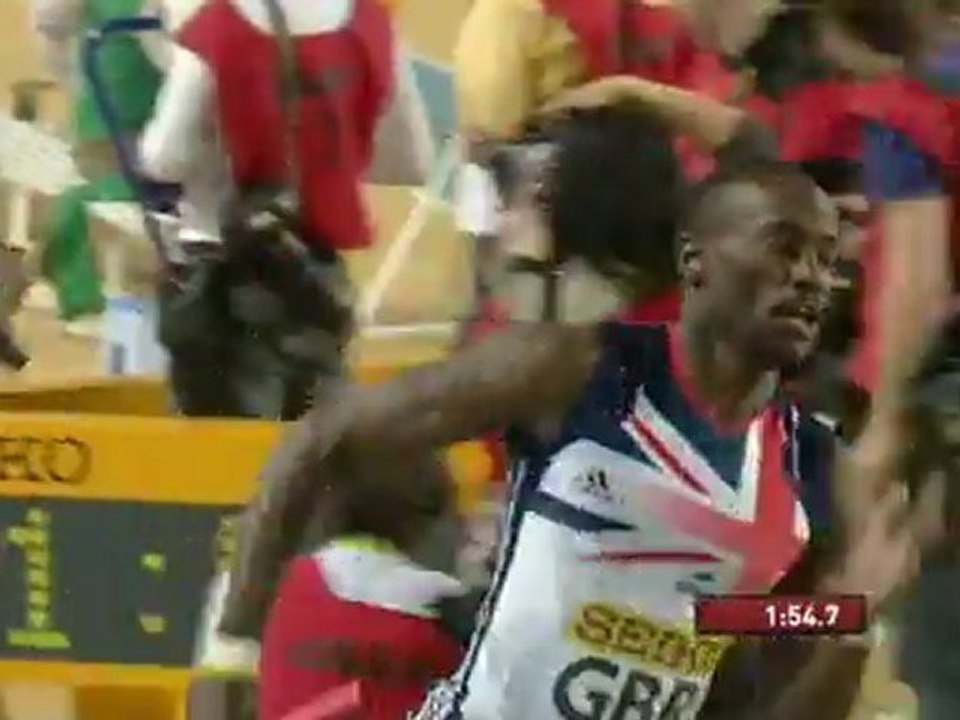 4х400м Финал Мужчины - Чемпионат Мира в помещении Стамбул 2012