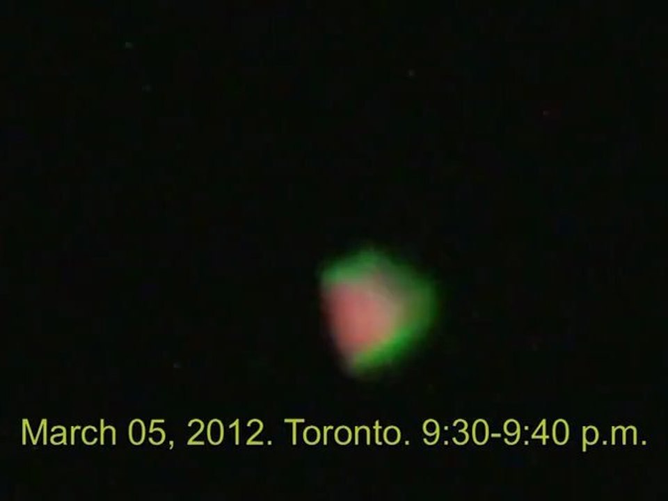 OVNI Toronto.mars 2012
