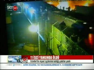 11 İşçi Yangında Öldü