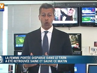 Tarn : la femme portée disparue a été retrouvée saine et sauf ce lundi