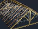 ARKITool Plus: Estructuras de madera para cubiertas inclinadas (AutoCAD,BricsCAD).
