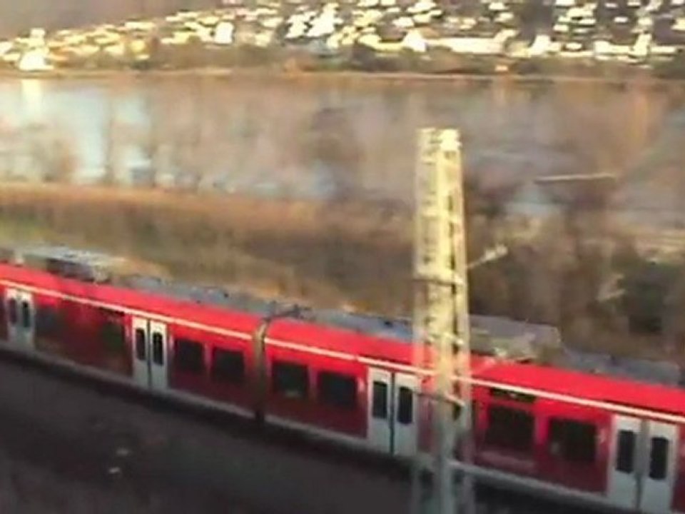 BR185, BR425, BR426 beim Bahnhof Winningen a.d. Mosel