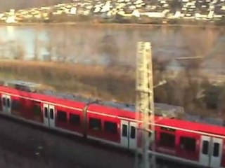 BR185, BR425, BR426 beim Bahnhof Winningen a.d. Mosel