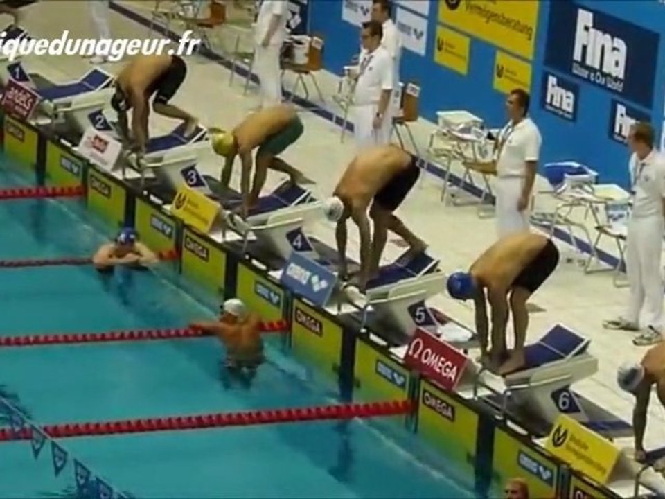 Michael Phelps 2012 - victoire 100m 4 nages Berlin FINA