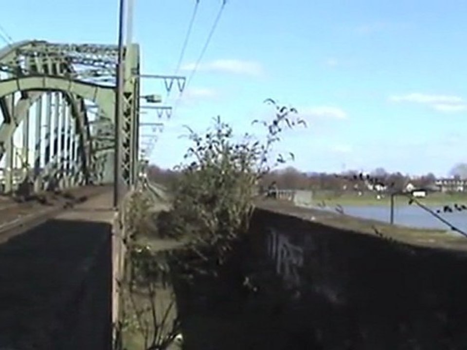 Köln Südbrücke HGK BR145, BR140, 2x BR151, BR152, 2x Straßenbahnen