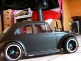 1/10 rc tamiya Volkswagen m04 L vw cox beetle tuned _like hot rod_ 01.wmv