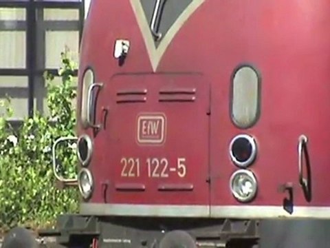 Efw V200 Aufnahmen einer abgestellten Lok im Bf Neuwied