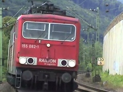 4x Veolia Prima, BR155, BR185, 2x BR151, BR143, BR425 bei Neuwied