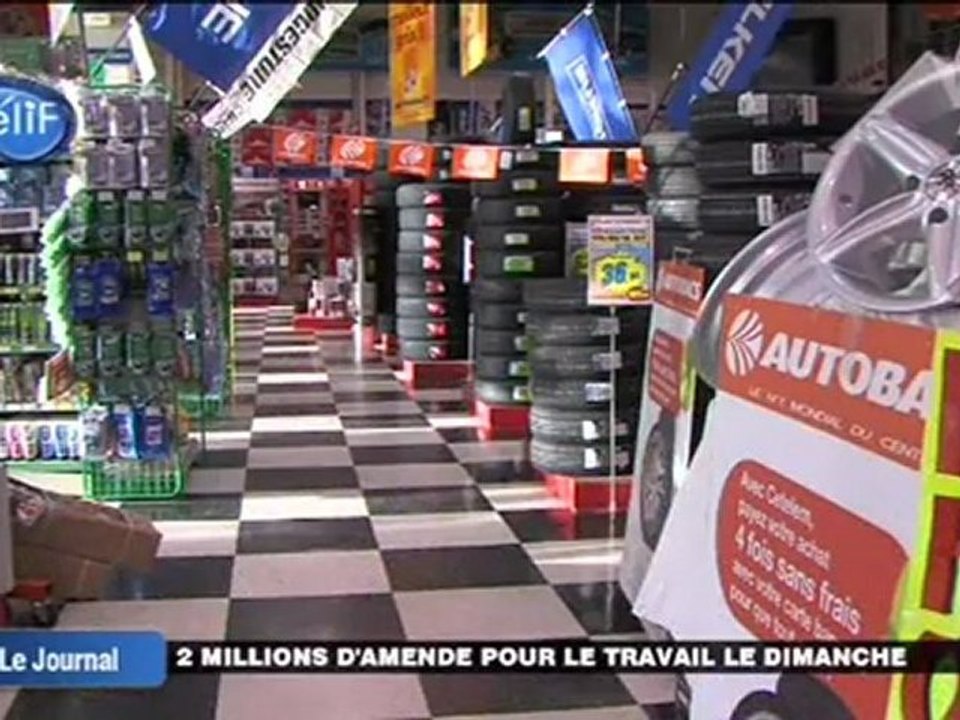 2 millions d’euros d’amende pour AutoBacs (Cergy)