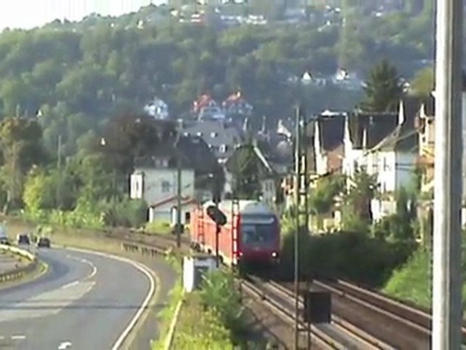 CFL Cargo BR185, 2x BR143, BR425 bei Linz am Rhein