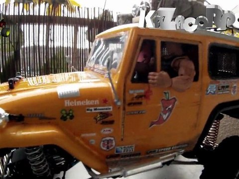 1 /10 tamiya CR 01 Bj40 skid plate modif