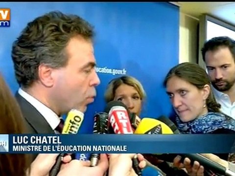 Baccalauréat 2012 : nouvelles mesures de sécurité présentées par Chatel