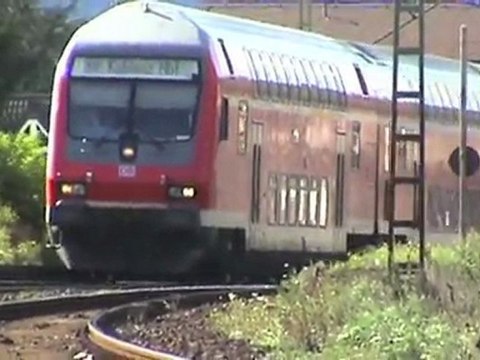 CFL Cargo BR185, DBAG BR185, Railion BR185, 2x BR152, 2x BR143, BR425 Leutesdorf am Rhein