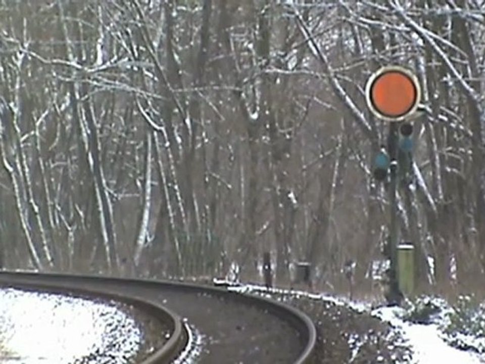 VEB V100, 2x BR628, 2x BR644 Eifelstrecke zwischen Sötenich und Urft