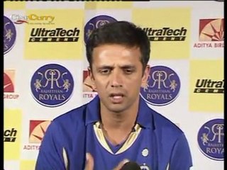 Rahul Dravid Unveils Rajasthan Royals New Jersy