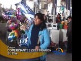 Cusco Trabajadoras del mercado central de San Pedro celebraron su dia