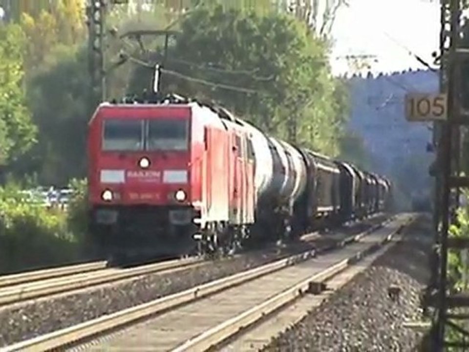 Bad Honnef Rheinbreitbach BR155, BR151, 4x BR185, 2x BR425