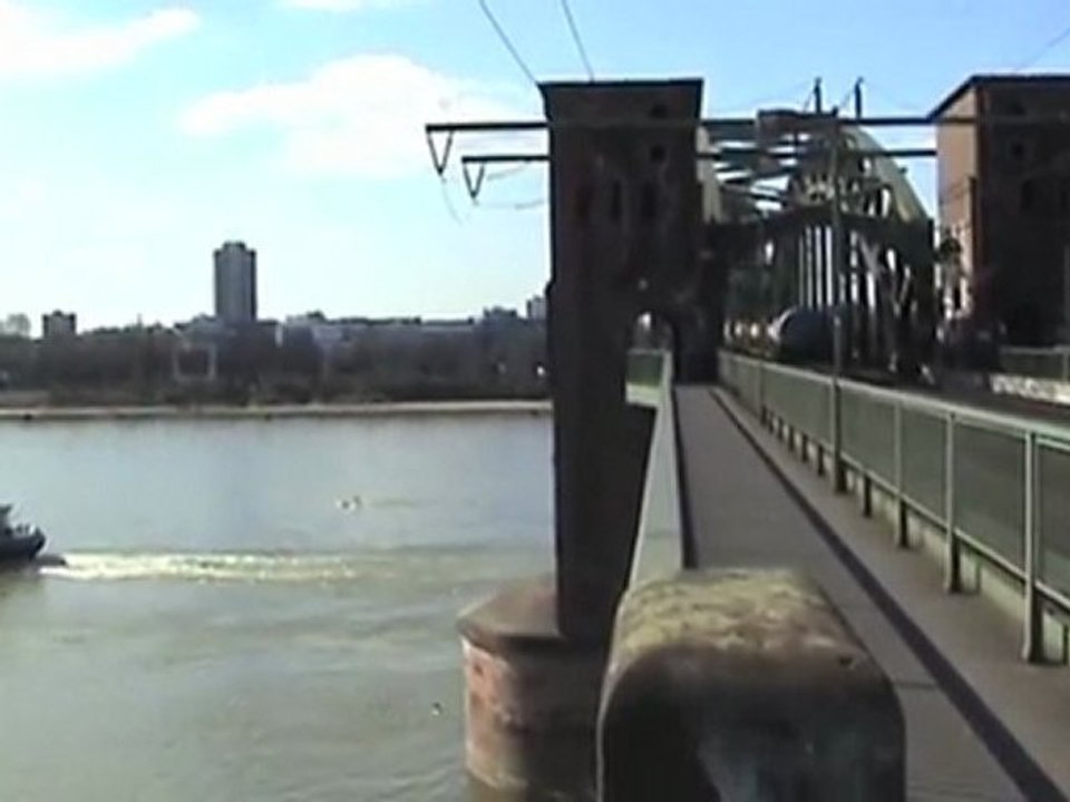 Südbrücke Köln SBB Cargo Re482, Cobra E186, HGK Mak, 2x BR140, 2x BR185