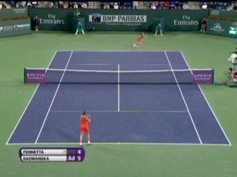 Indian Wells - Radwanska, a octavos
