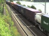 Assmannshausen am Rhein BR152, ERS BR189, 3x BR151, BR145, 2x BR143